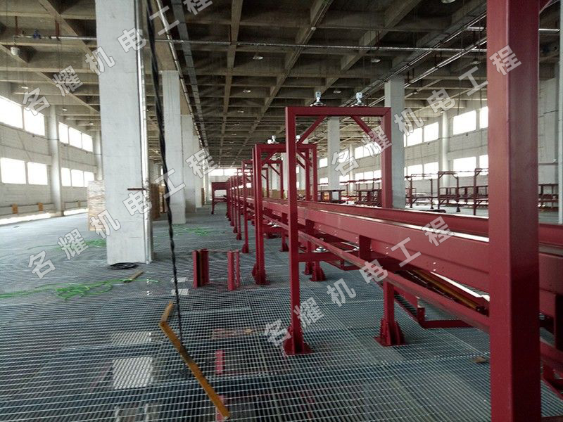 菏澤市名耀機(jī)電工程有限公司工程案例韻達(dá)分揀機(jī)