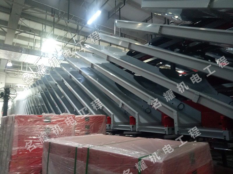 菏澤市名耀機電工程有限公司工程案例韻達分揀機