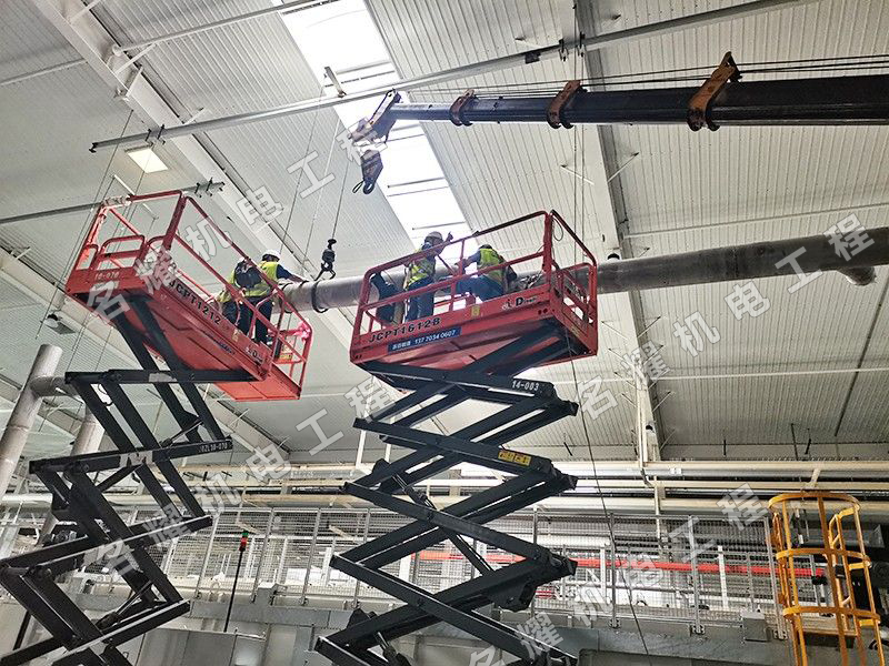 菏澤市名耀機(jī)電工程有限公司工程案例保定長城熱處理線搬遷